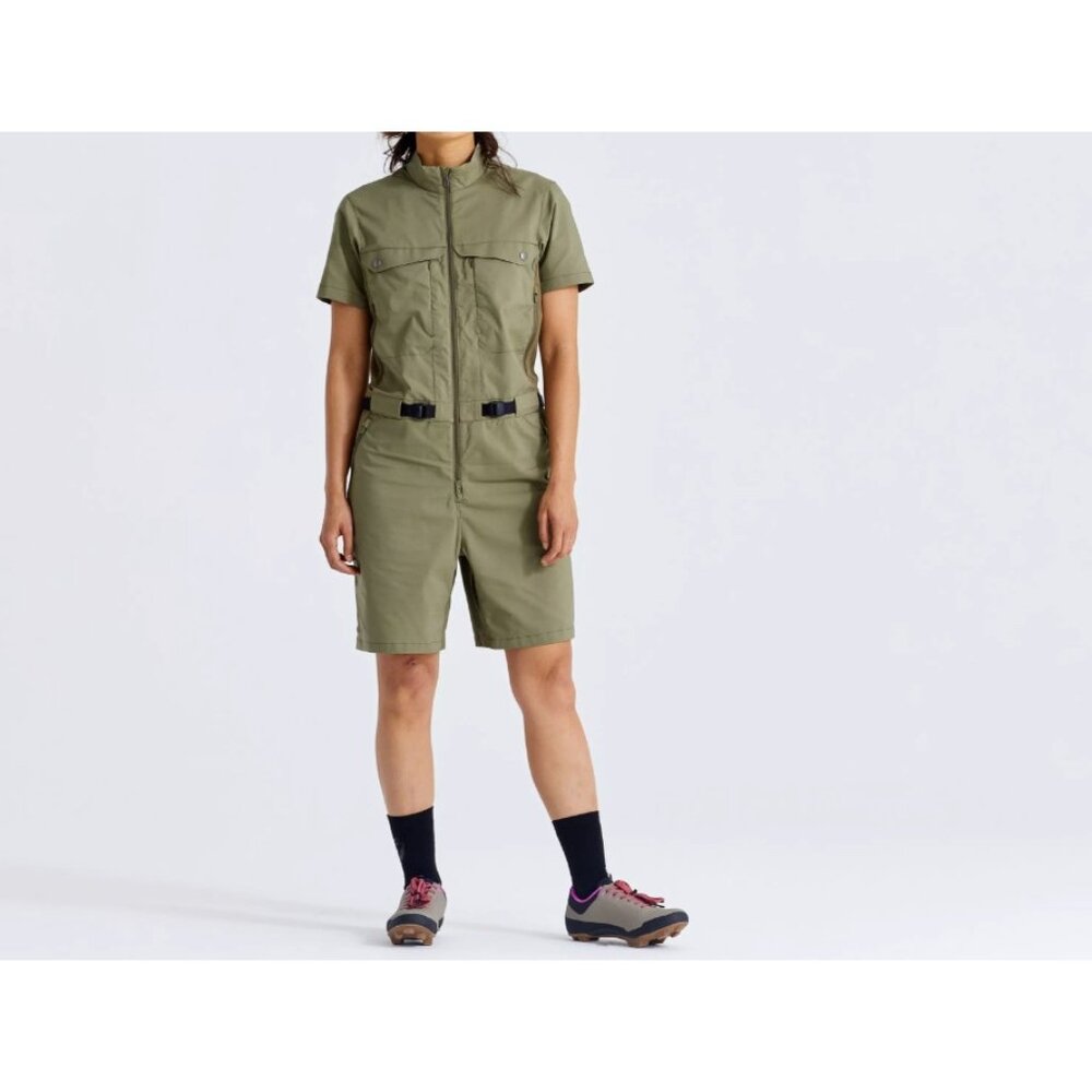 Fjallraven Specialized Sun Field Hoja Romper Suit Green ( XXS )